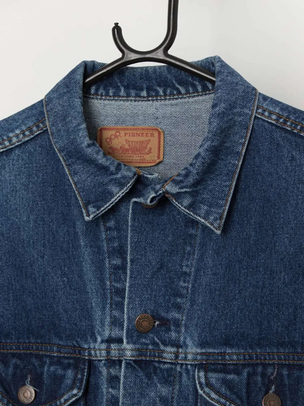 90s vintage Gap Pioneer denim jacket, made in USA – Medium