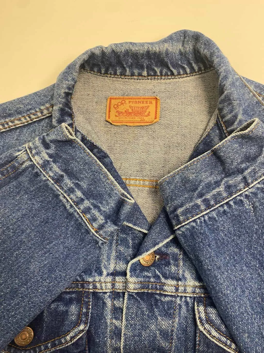 90s vintage Gap Pioneer denim jacket, made in USA – Medium