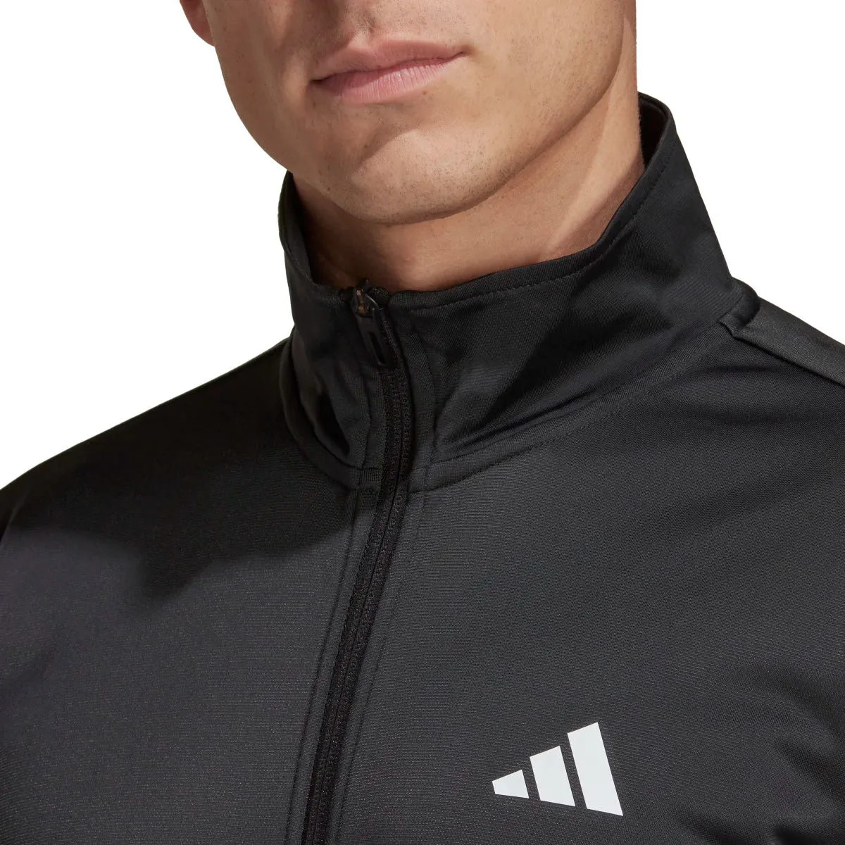 adidas Men's 3-Stripes Knit Tennis Jacket