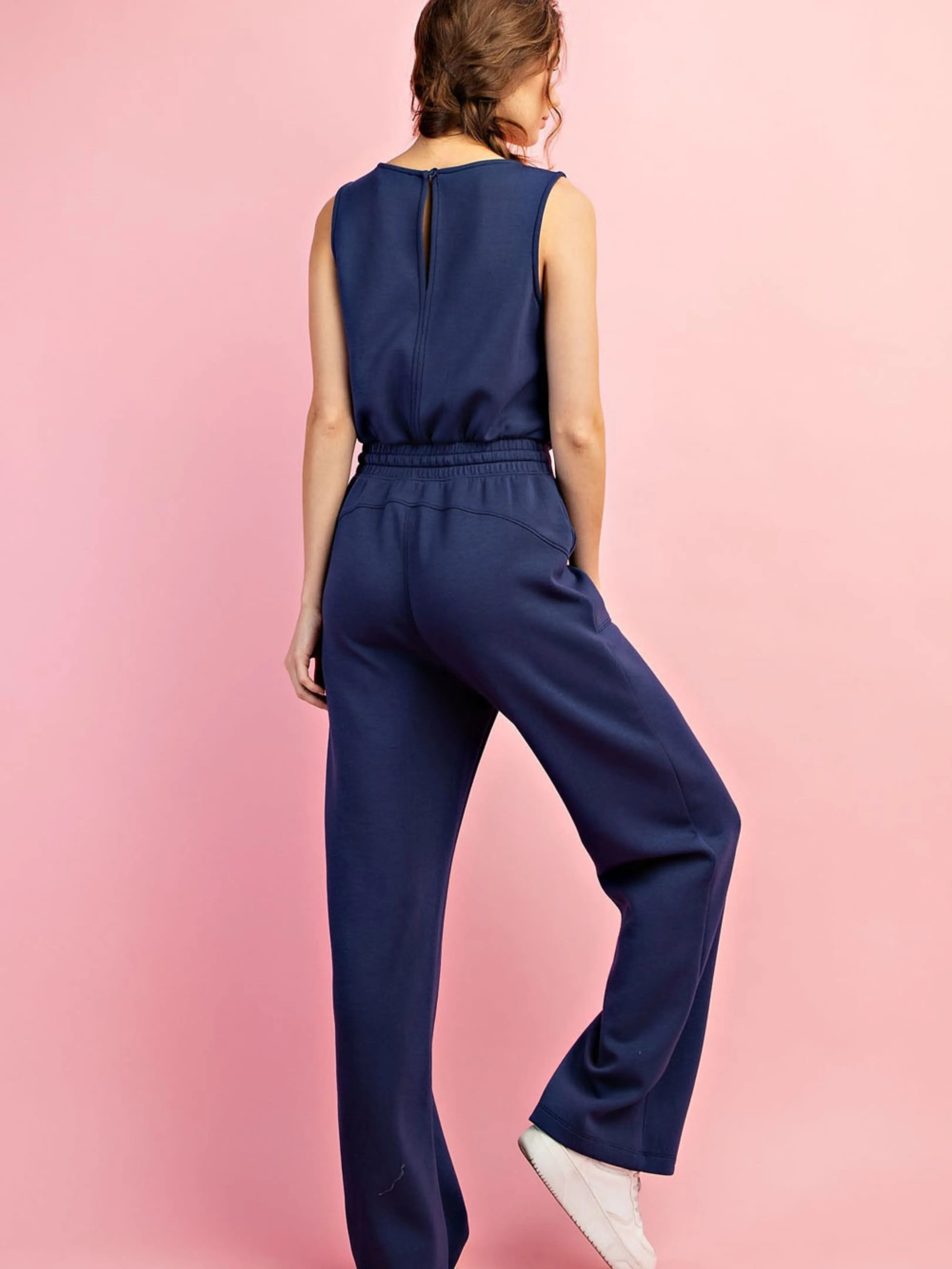 Adventure Seeker Jumpsuit - Navy