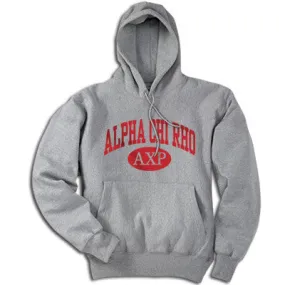 Alpha Chi Rho Hoodie, Printed Vertical Arc Design - G185 - CAD