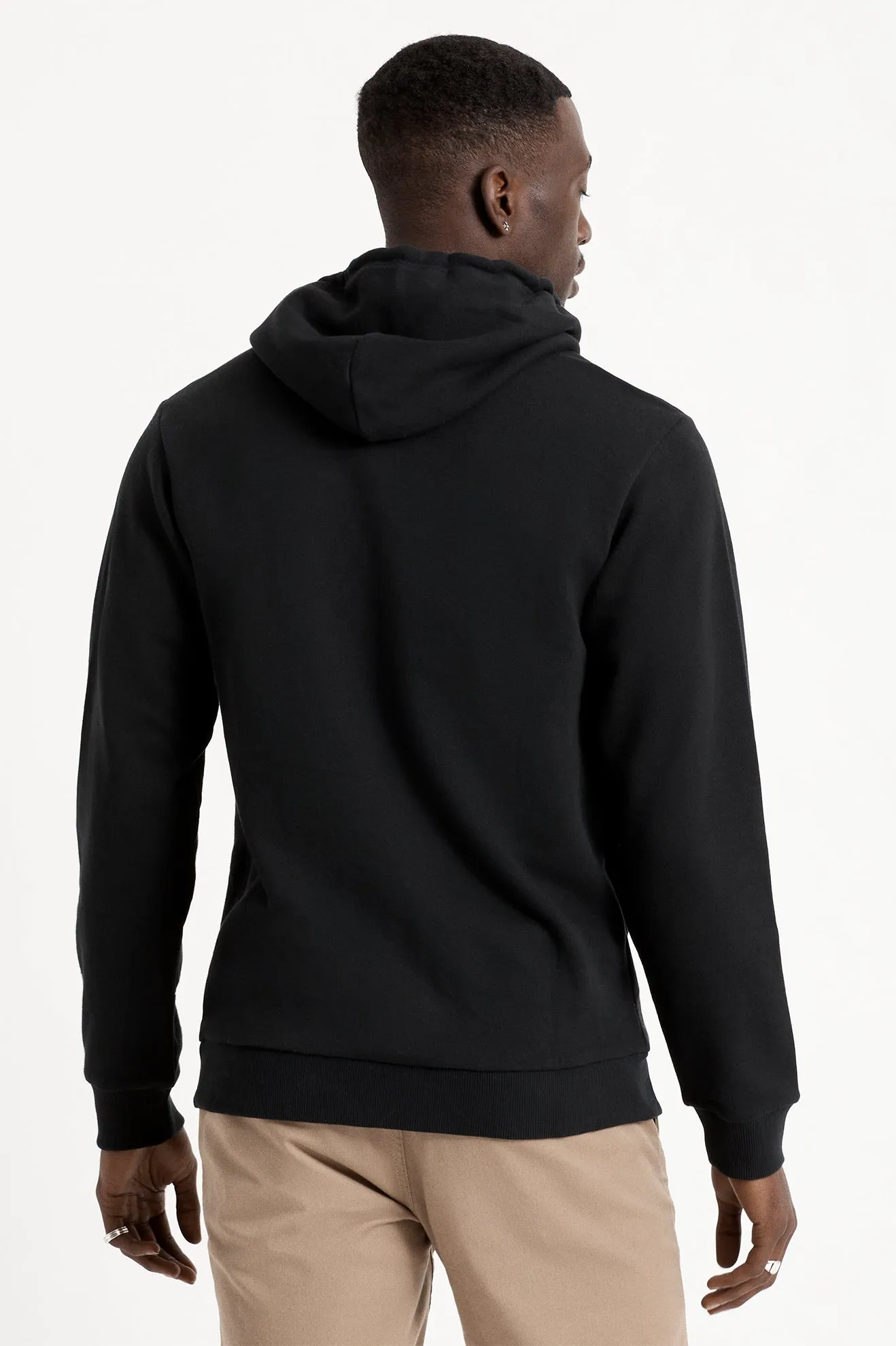 Alpha Square Art Hood - Black