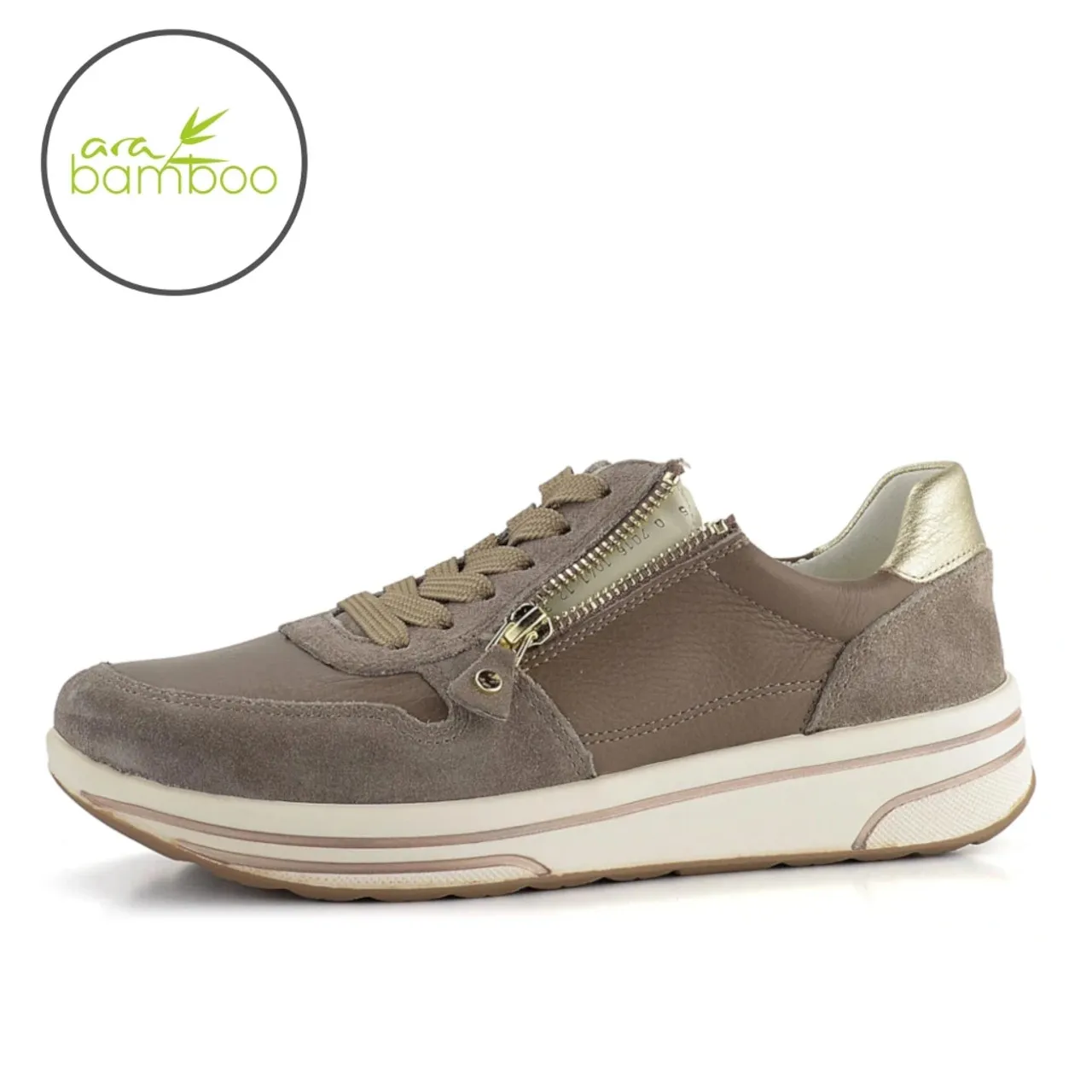 Ara Sapporo 12-32440-24H Taupe Sneaker