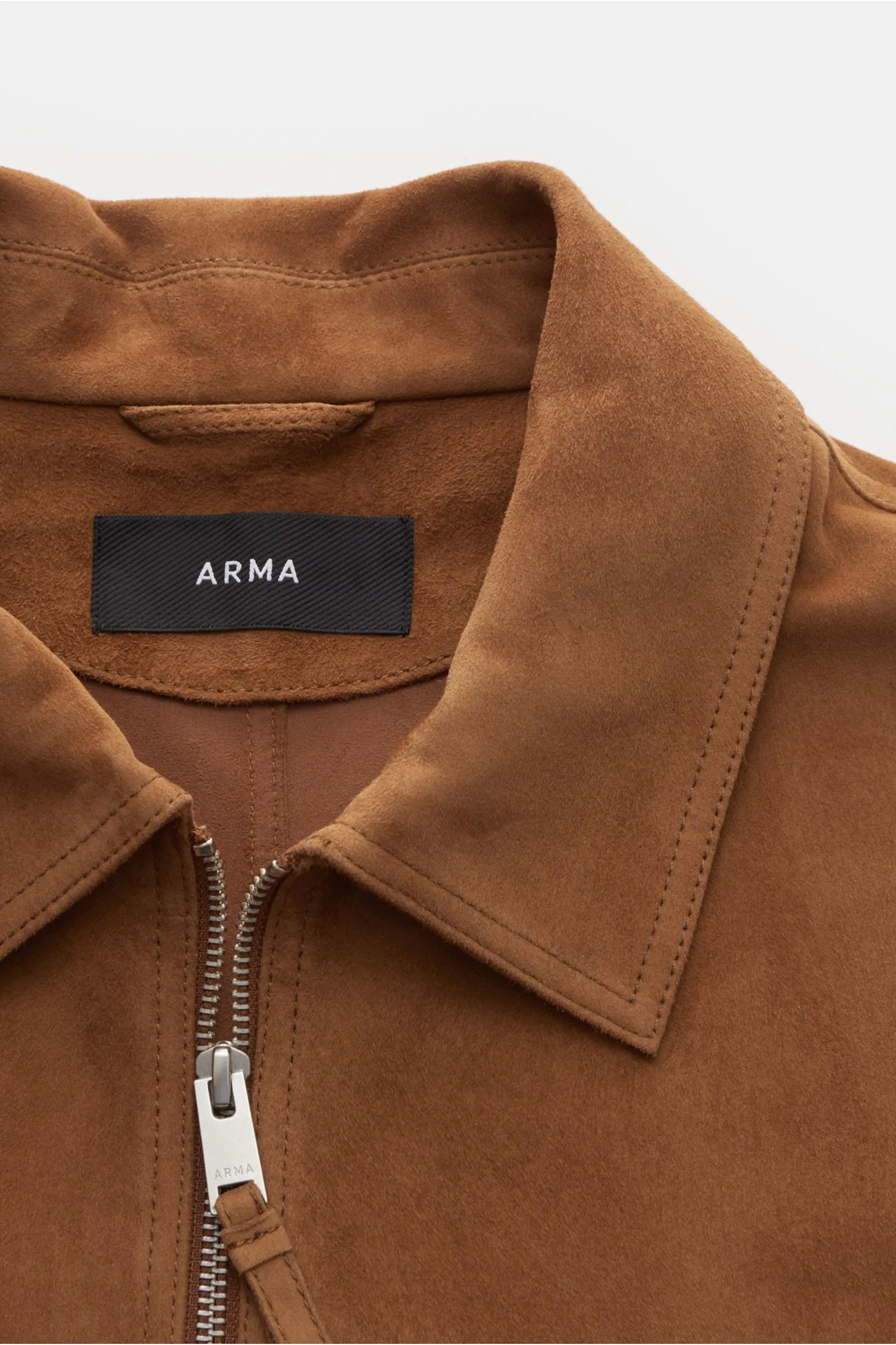 ARMA suede jacket 'Masis' light brown