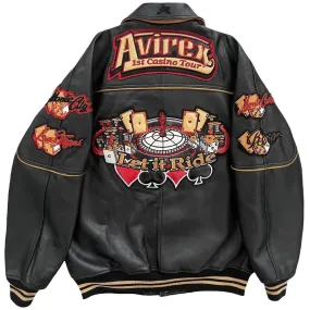 Avirex Leather Varsity Jacket