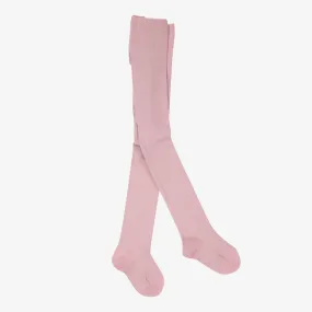 Baby Girls Pink Cotton Tights