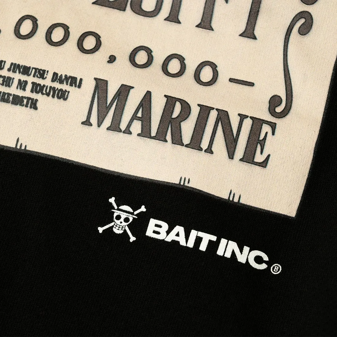 BAIT x One Piece Emperor Of the Sea Hoody (black)