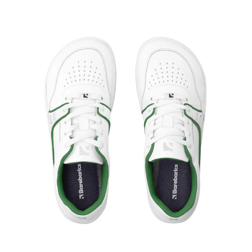 Barebarics Arise Leather Sneaker - White & Green 44 - Like New