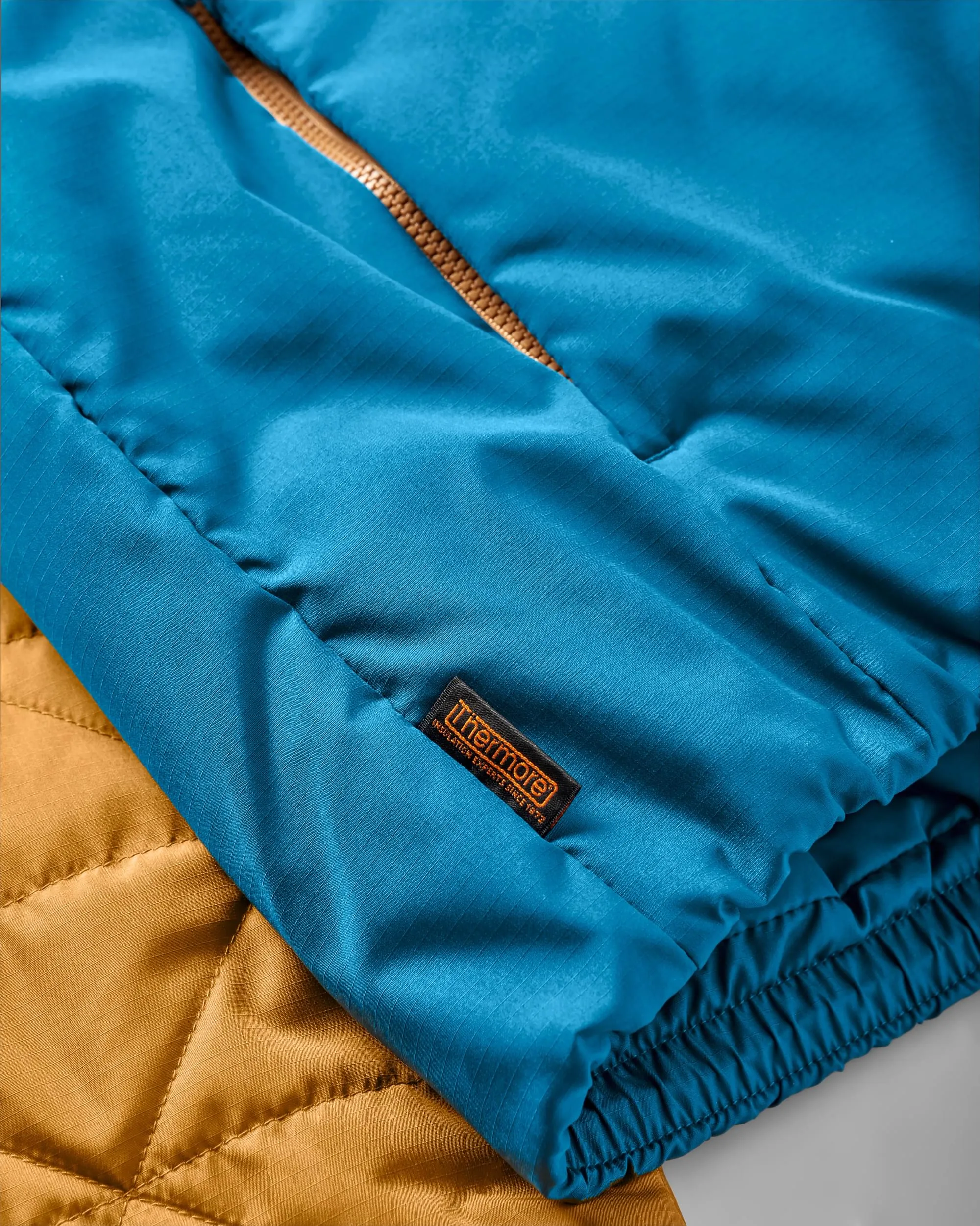 Base Recycled Thermore Insulated Jacket - Dusty Ochre/ Corsair Blue