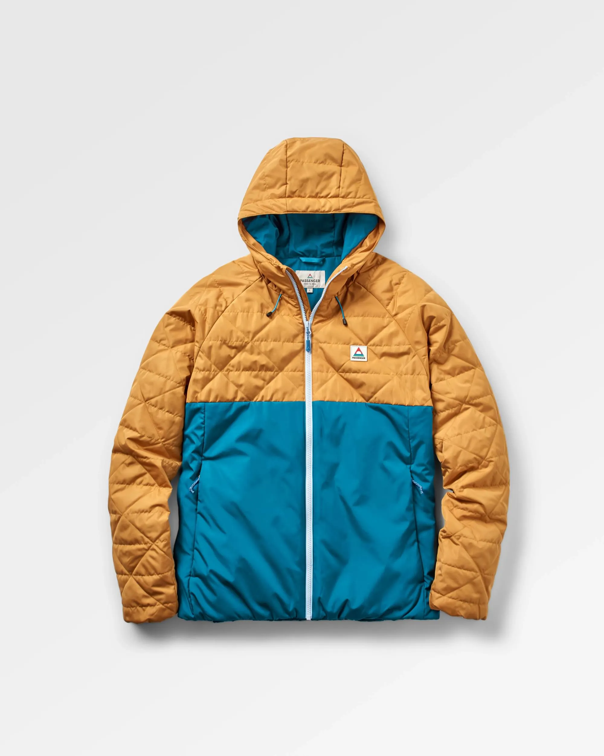 Base Recycled Thermore Insulated Jacket - Dusty Ochre/ Corsair Blue