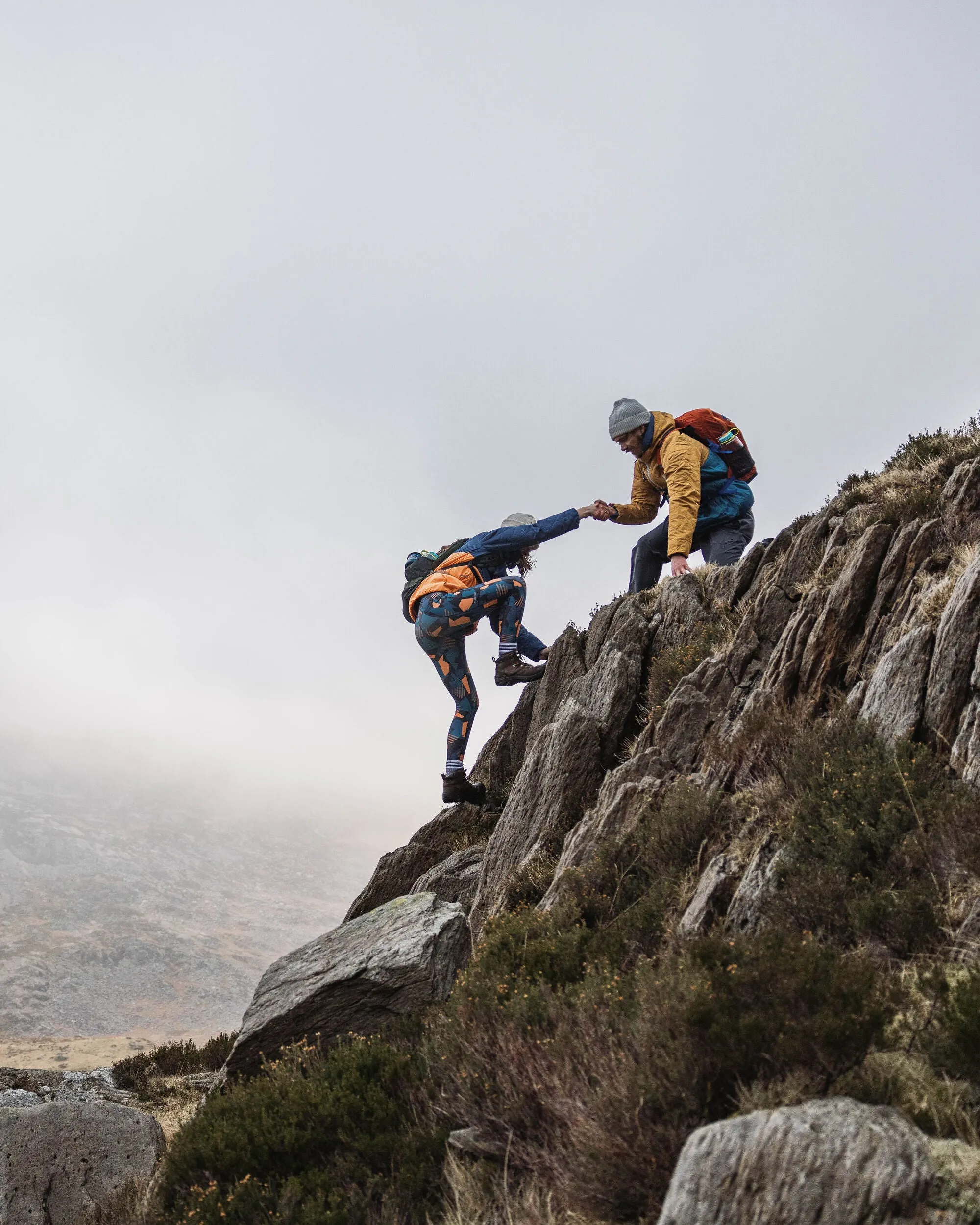 Base Recycled Thermore Insulated Jacket - Dusty Ochre/ Corsair Blue