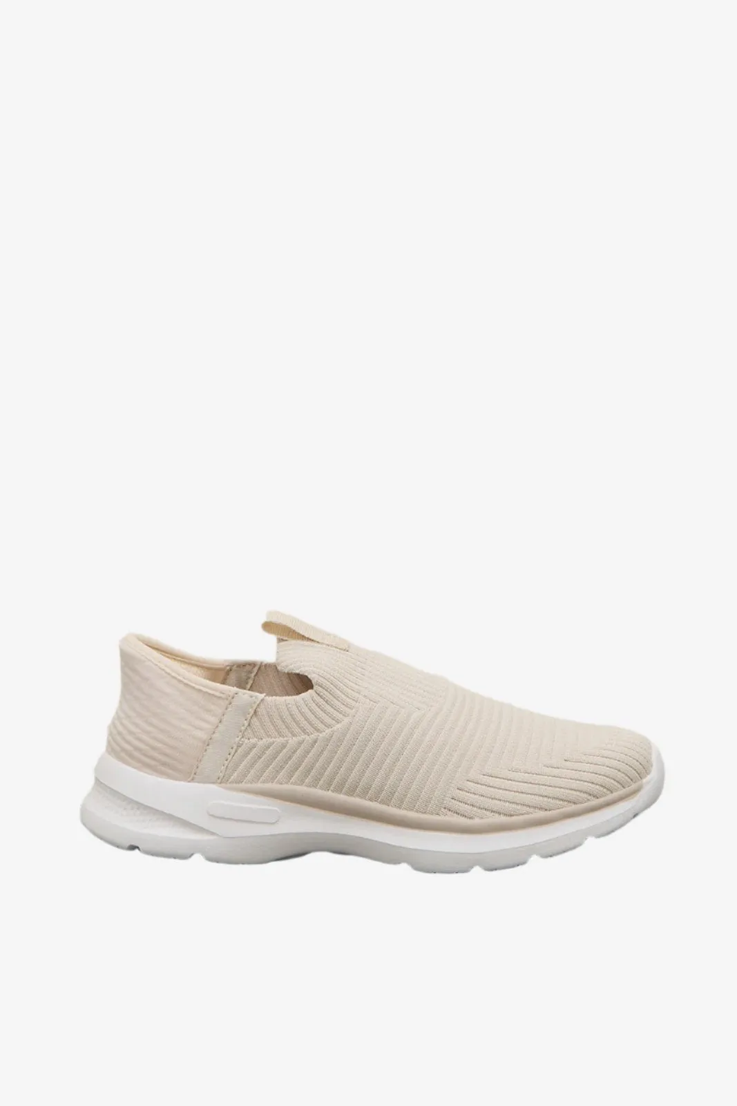 Beige Slip On Sneaker