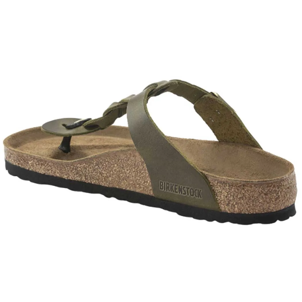 Birkenstock Gizeh Braid Sandal Green Olive (Women's)