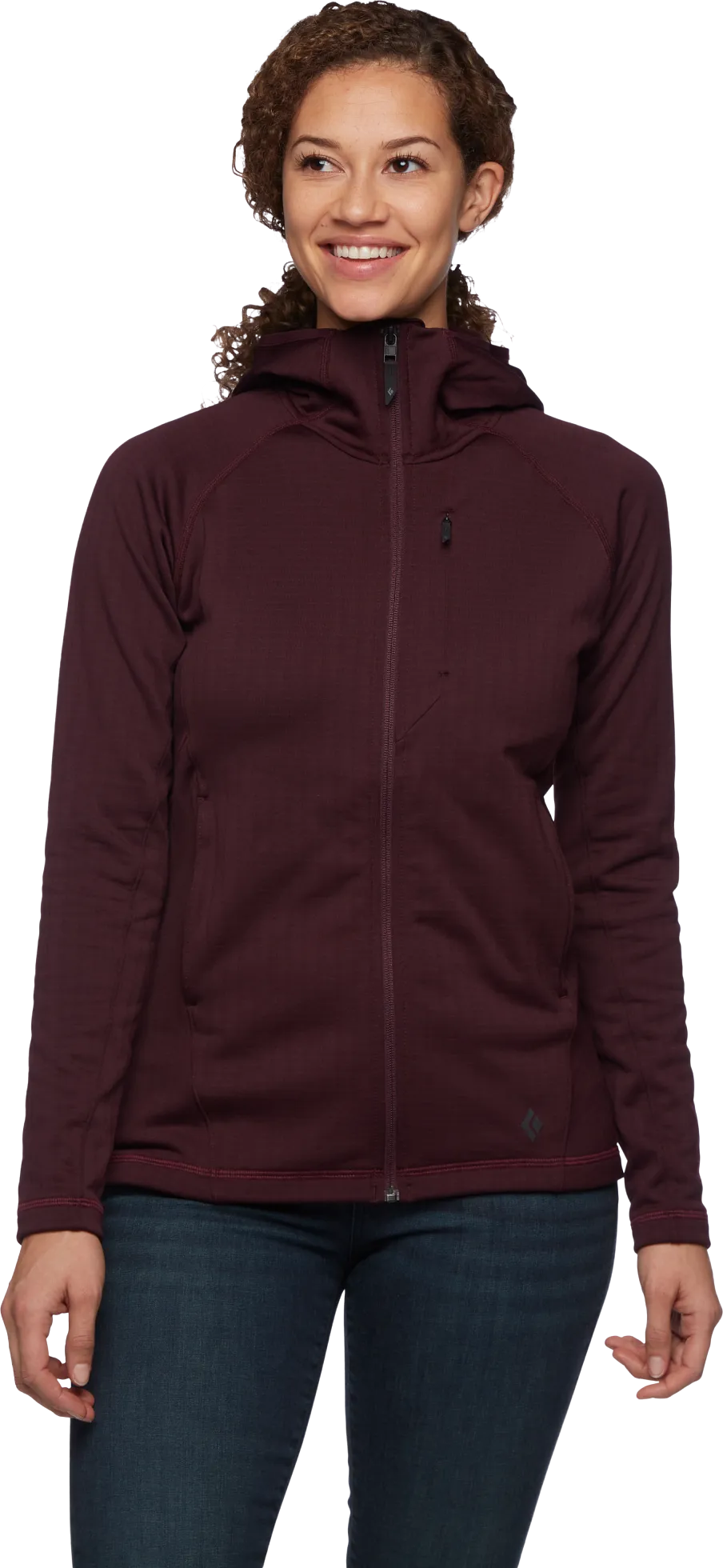 Black Diamond Women's Factor Hoody Bordeaux | Buy Black Diamond Women's Factor Hoody Bordeaux here | Outnorth