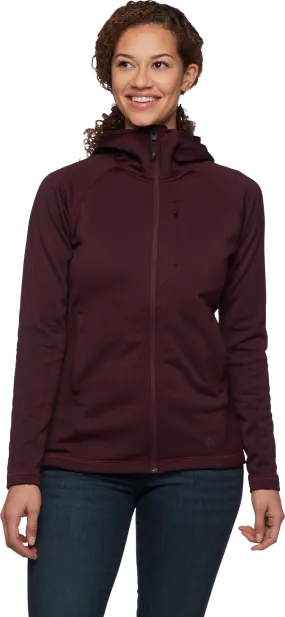 Black Diamond Women's Factor Hoody Bordeaux | Buy Black Diamond Women's Factor Hoody Bordeaux here | Outnorth