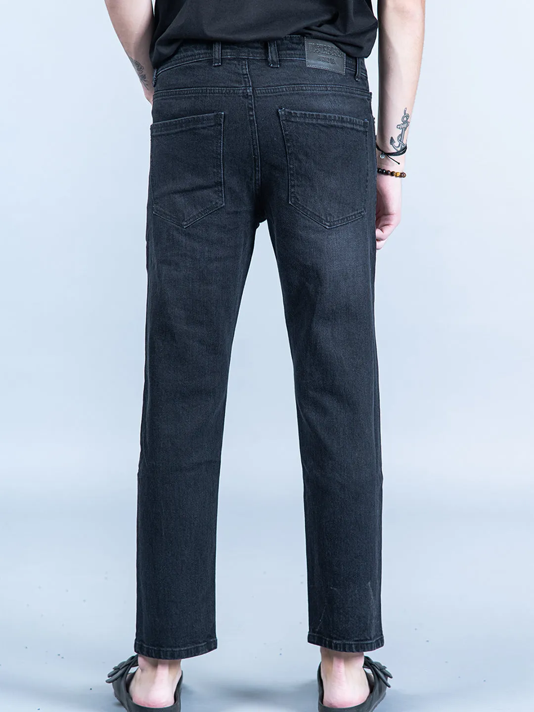 Black Slim Fit Denim Jeans