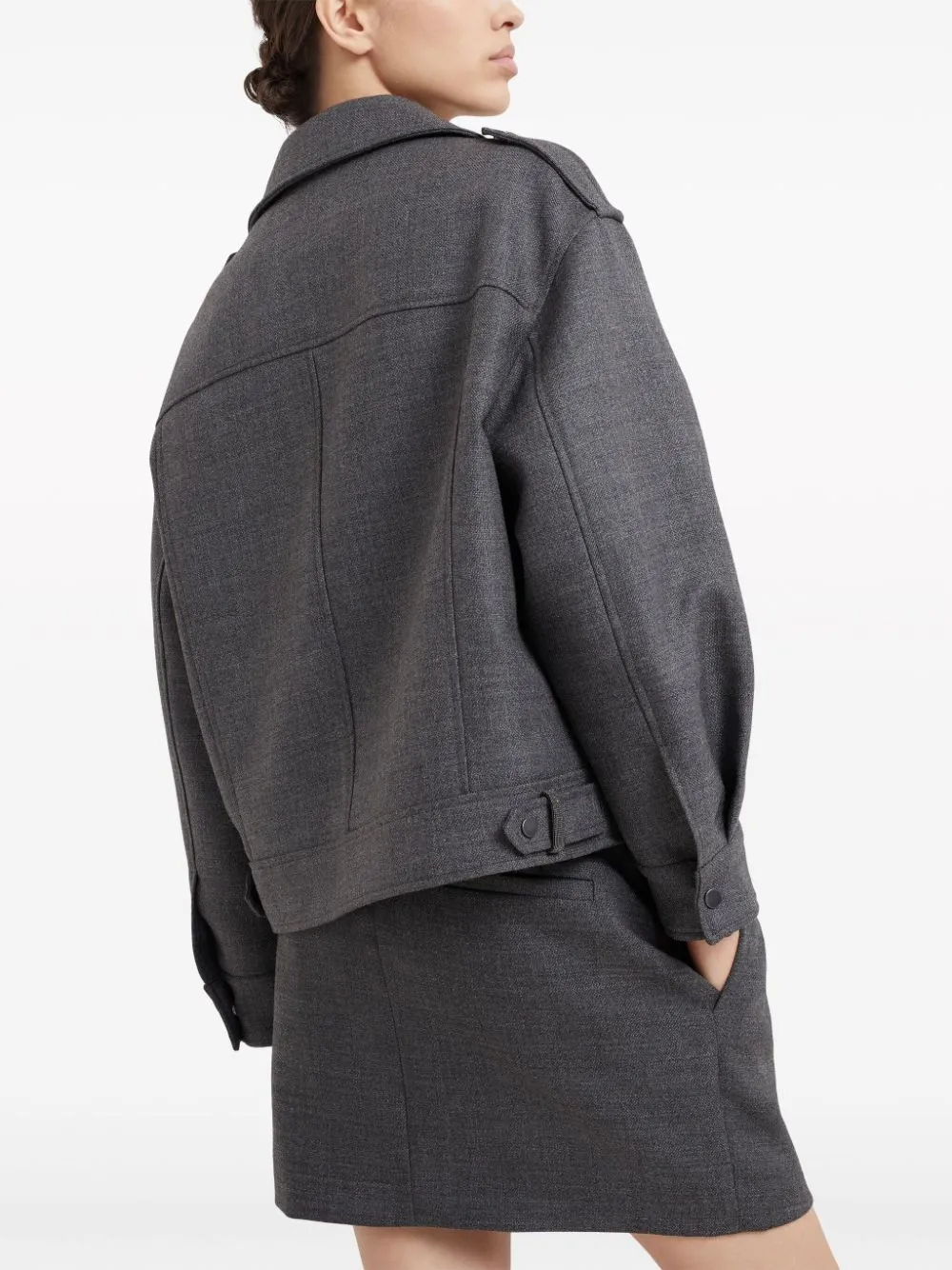 Brunello Cucinelli Jackets Grey