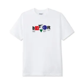 Butter Goods Design Co T-Shirt White