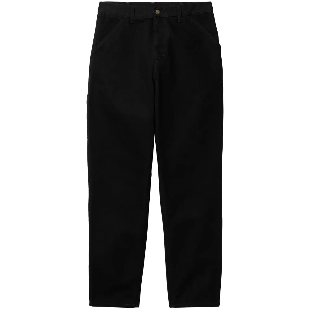 CARHARTT WIP SINGLE KNEE PANT // BLACK (RINSED) L32