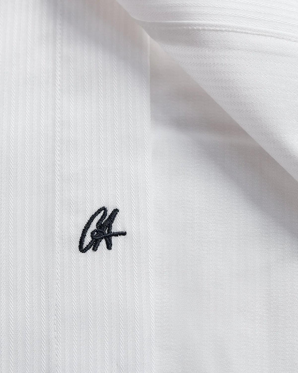 Charlie Allen Poplin Shirt White H/Bone