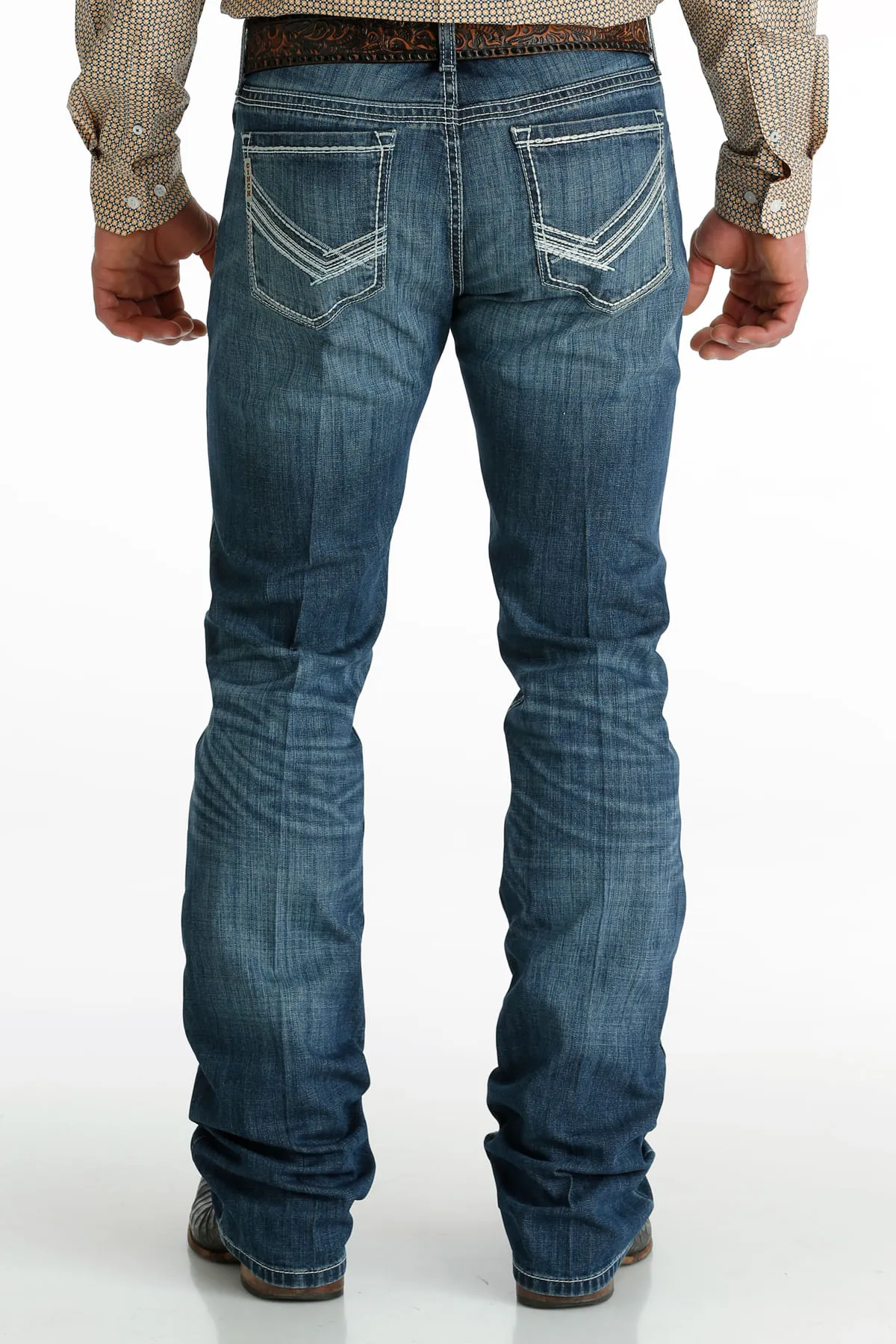 Cinch Mens Ian Medium Stone Jeans