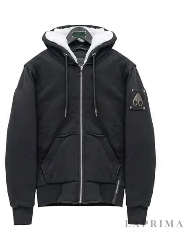 Classic Bunny Zip Up Hoodie Black