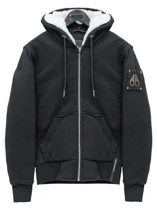 Classic Bunny Zip Up Hoodie Black