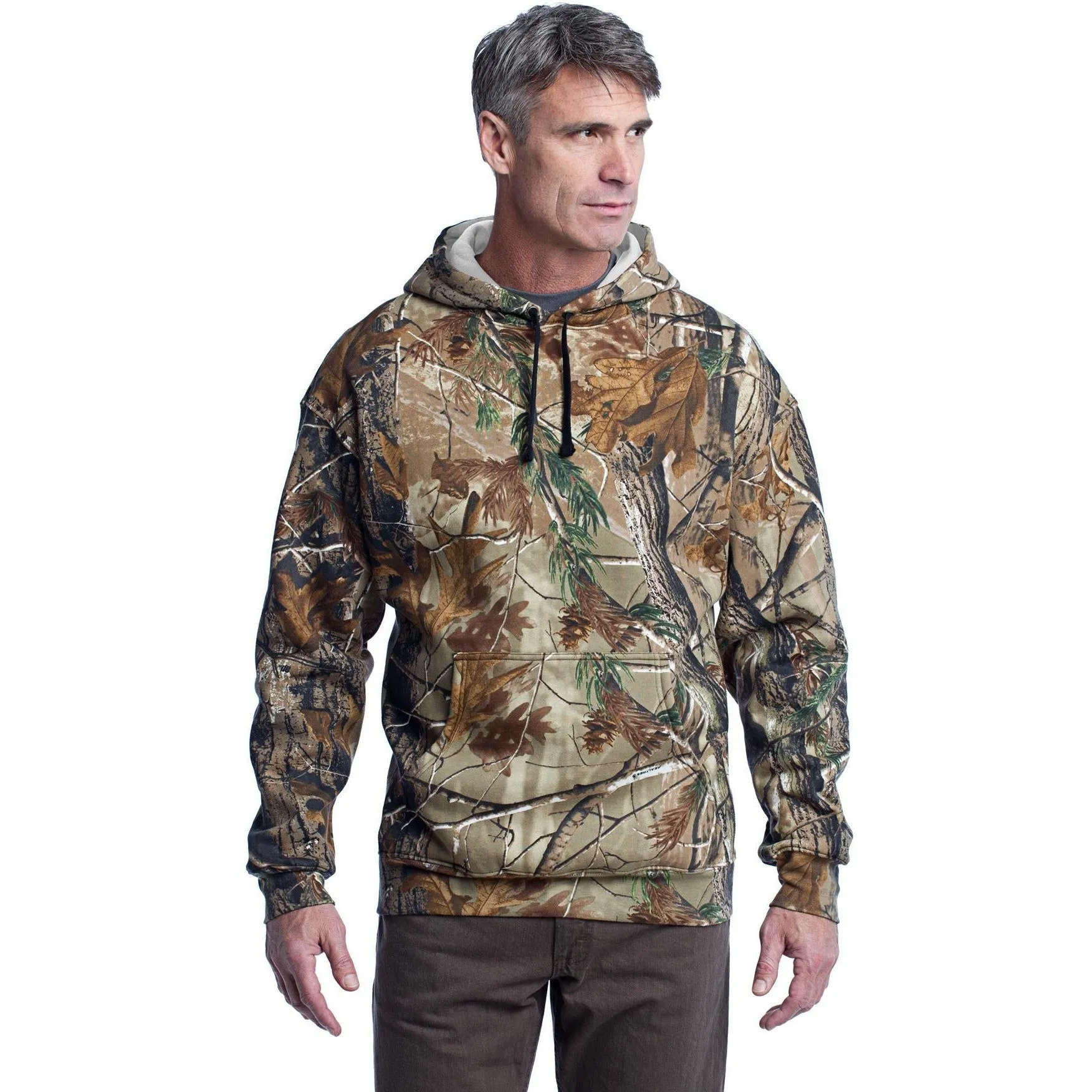 CLOSEOUT - Russell Outdoors Realtree Pullover Hooded Sweatshirt