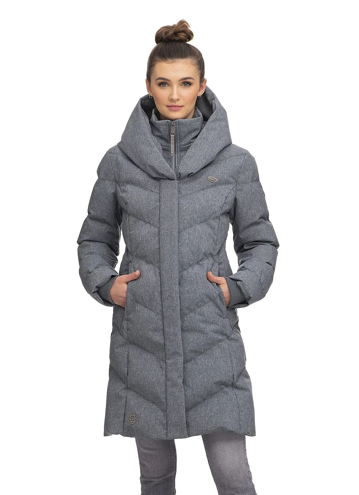 coat Ragwear Natalka - 3000/Grey - women´s