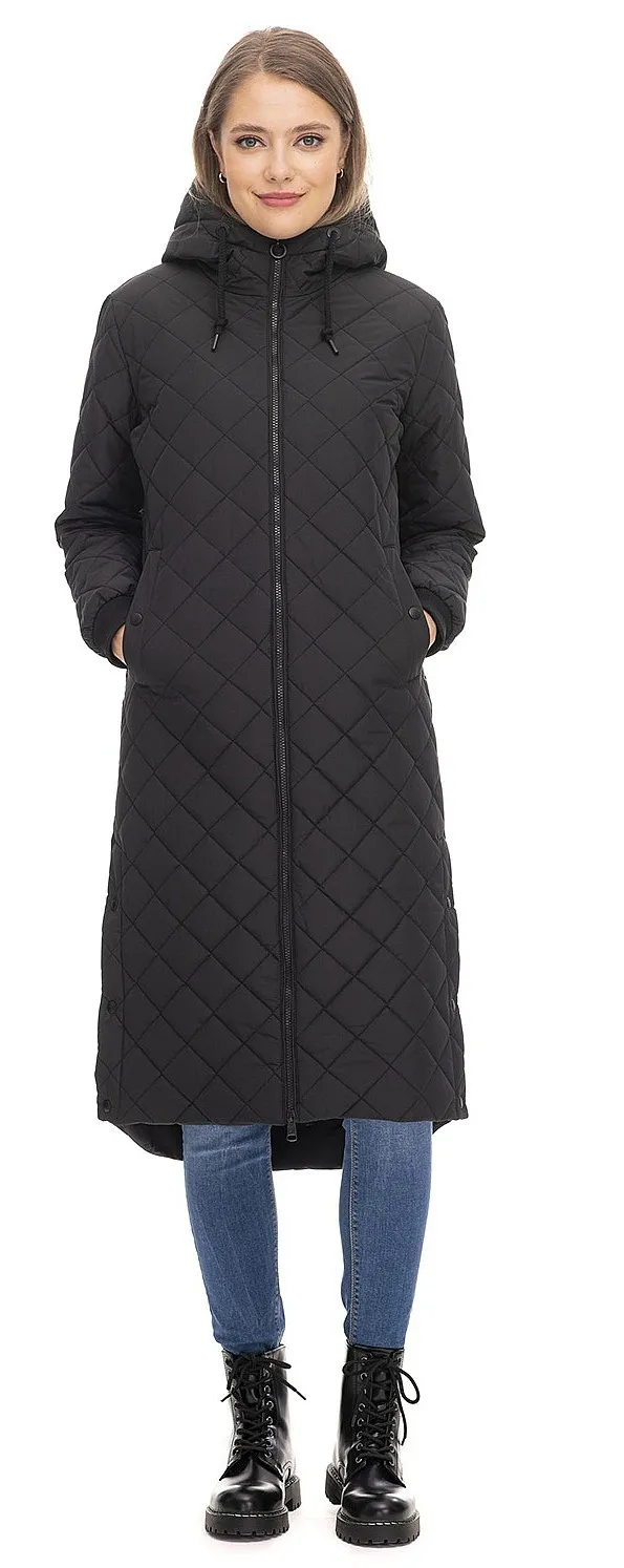 coat Ragwear Niran - 1010/Black - women´s