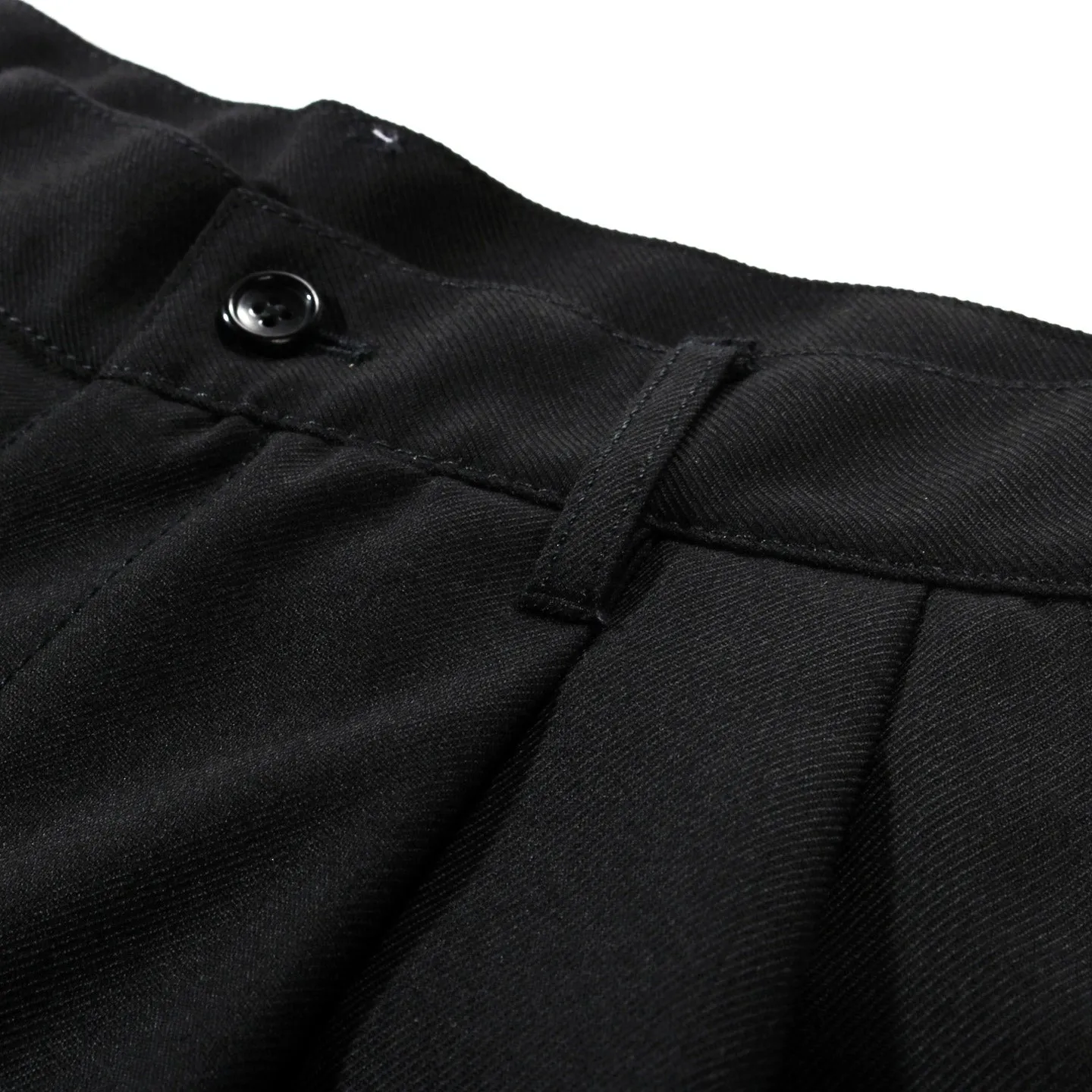 COMME DES GARCONS SHIRT P006 PLEATED SHORT BLACK