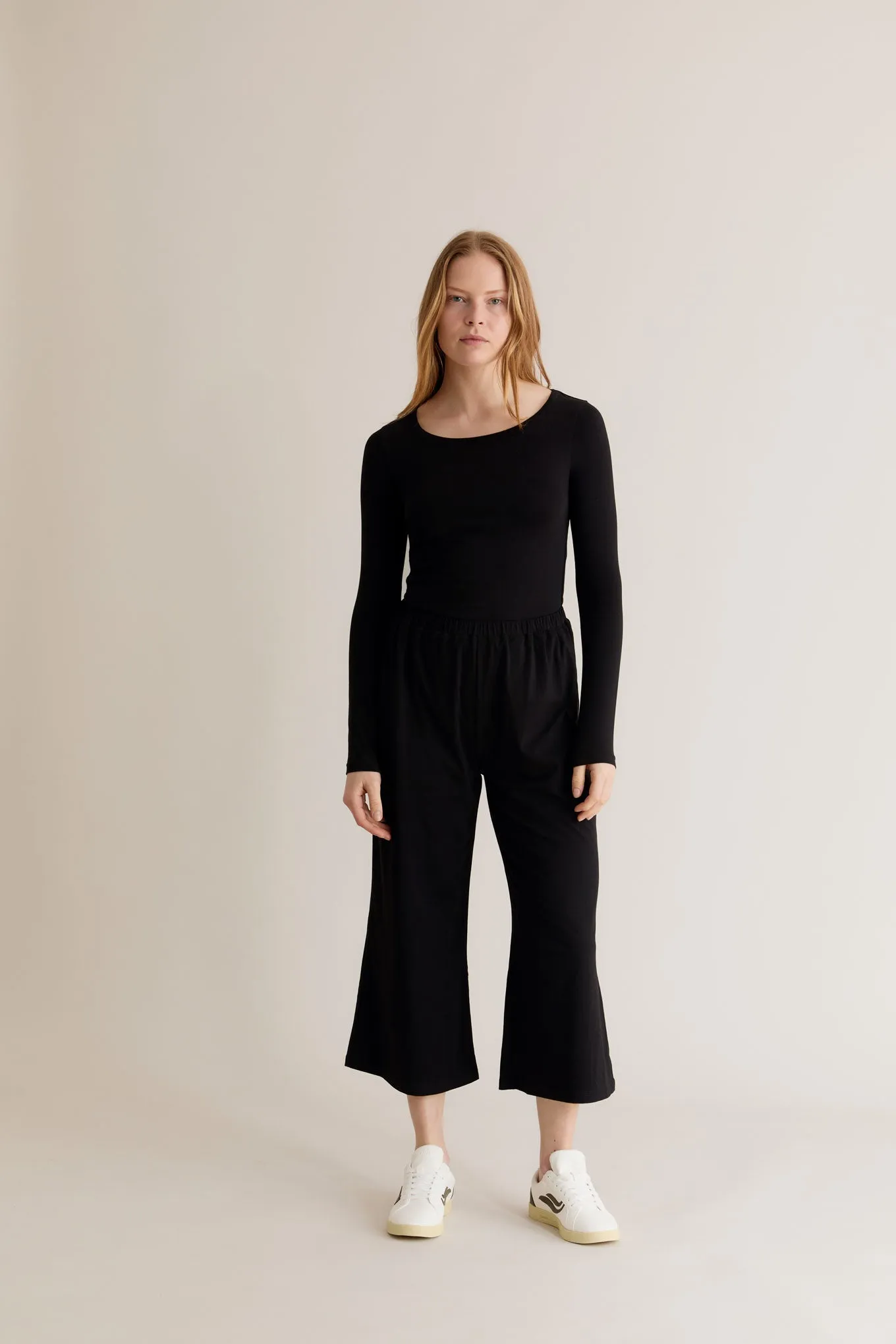 DIANA Lounge Pant - GOTS Organic Cotton Black