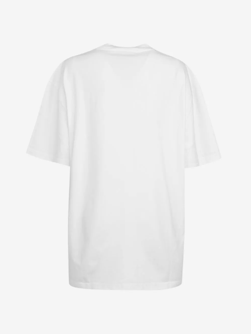 Facon jacmin - T-shirt over con strappo e logo sul petto modello Timour