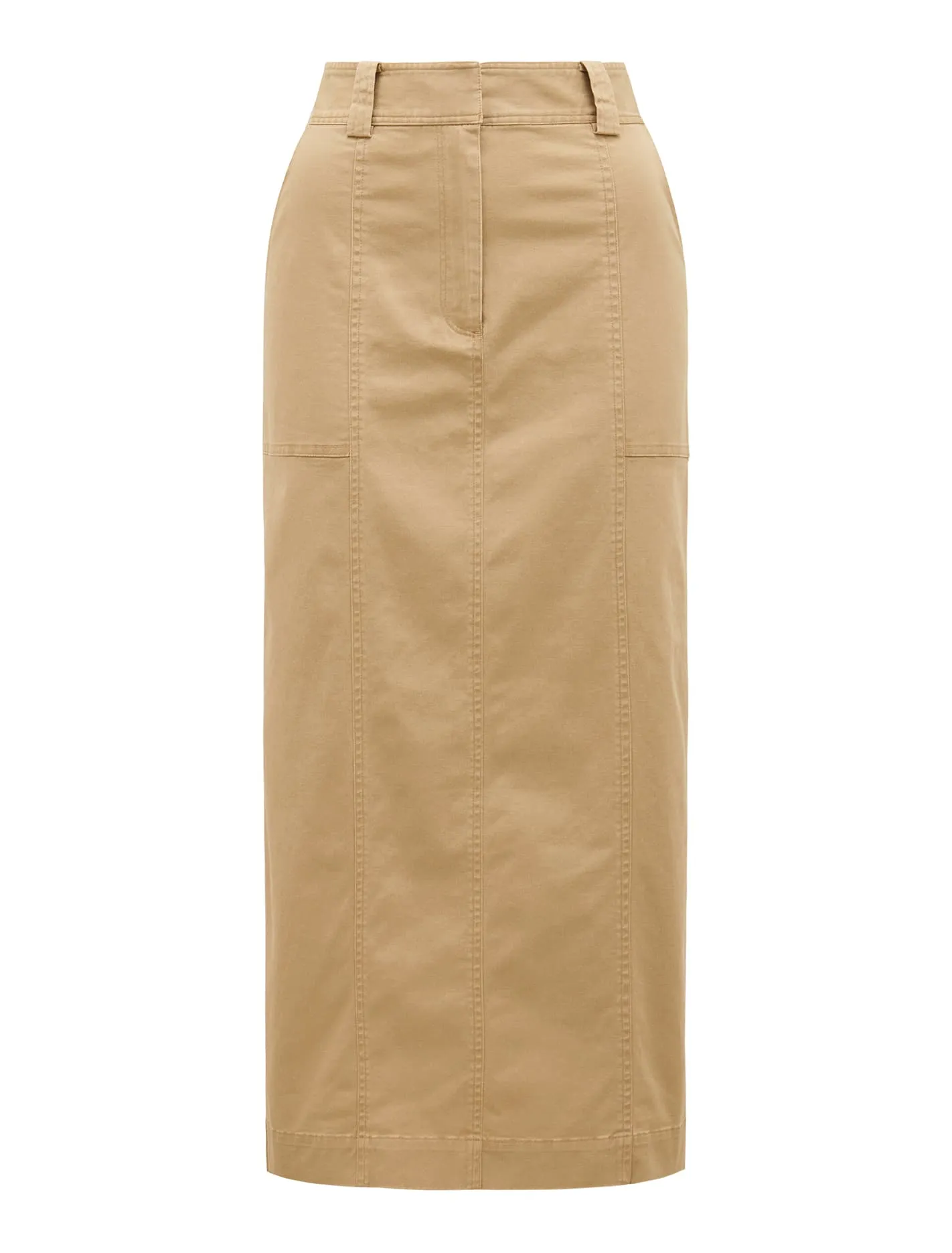 Farrah Pintuck Maxi Skirt