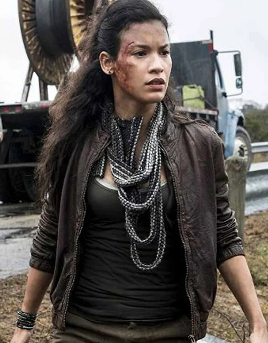 Fear The Walking Dead S06 Danay Garcia Jacket | ujackets.com