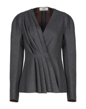 Fendi Women Blazer Lead 14 UK