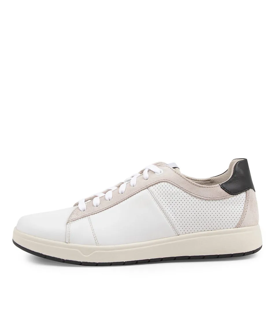 FLORSHEIM Heist Sneaker White Leather Sneakers