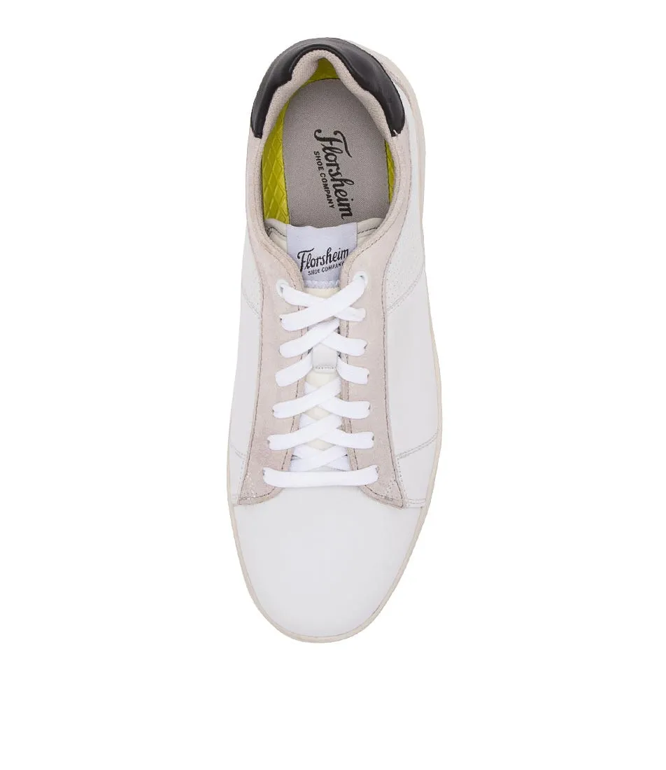 FLORSHEIM Heist Sneaker White Leather Sneakers