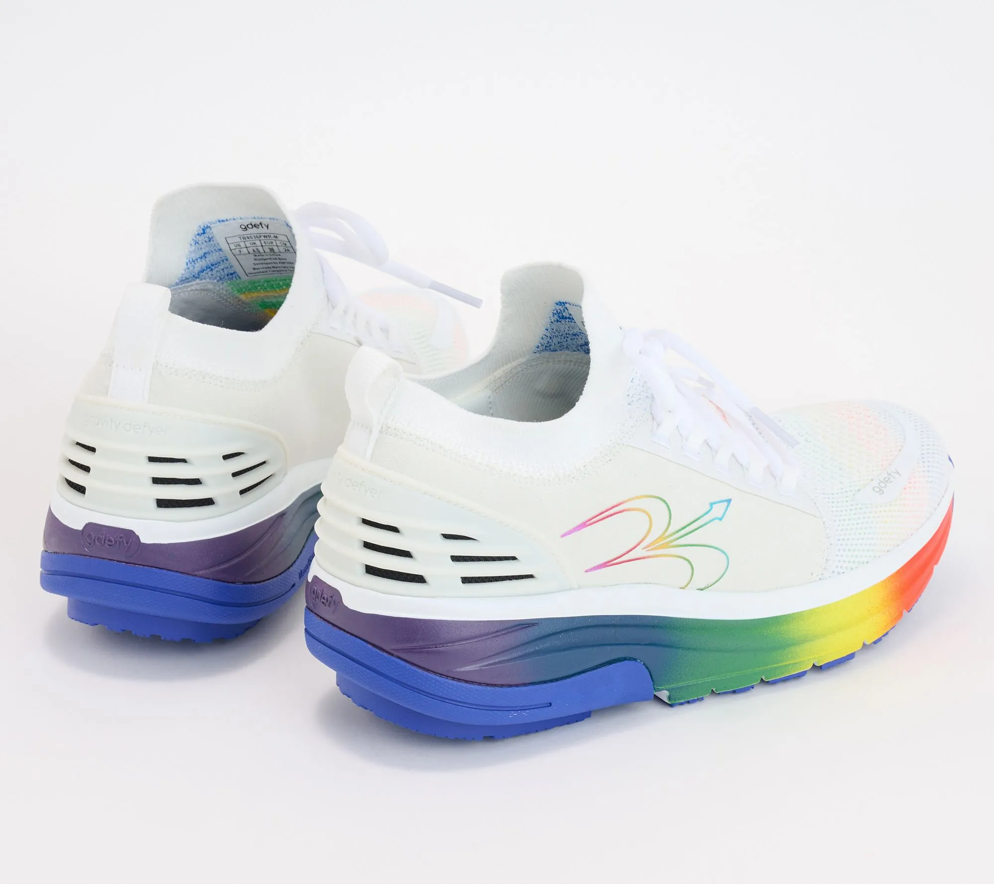 GDEFY VersoShock Orthotic Rainbow Sneaker - MATeeM