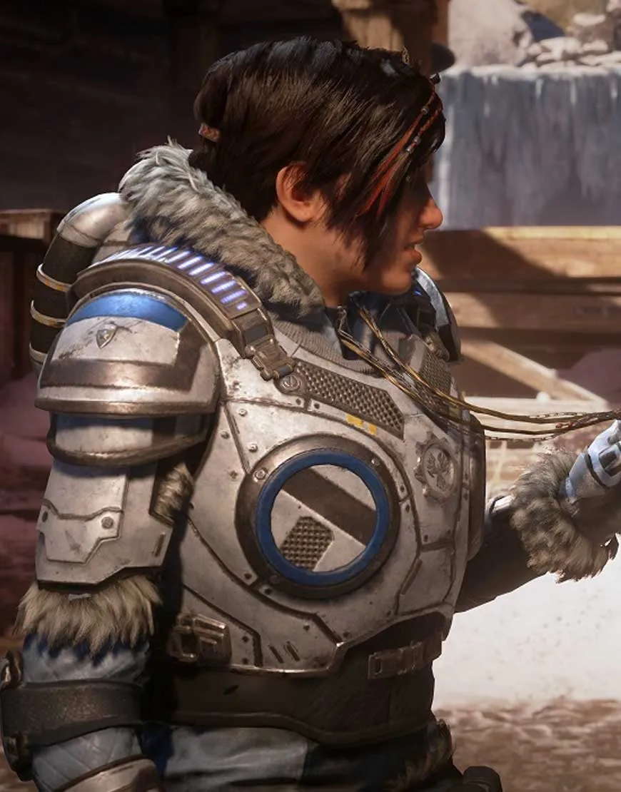 Gears 5 Kait Diaz Arctic Armor Leather Jacket - Gears 5 Kait Diaz Jacket