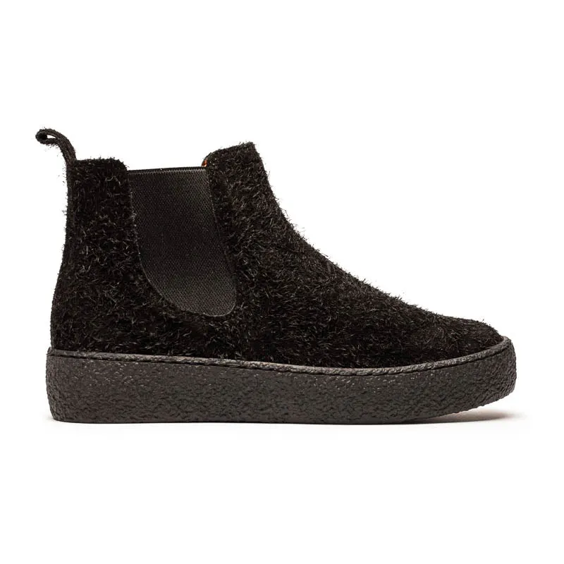 GEORGE PLATFORM Sooty | Black Chelsea Boot