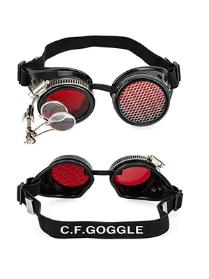 Girls Big Retro Lens Eyewear Goggles