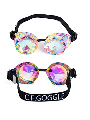 Girls Big Retro Lens Eyewear Goggles