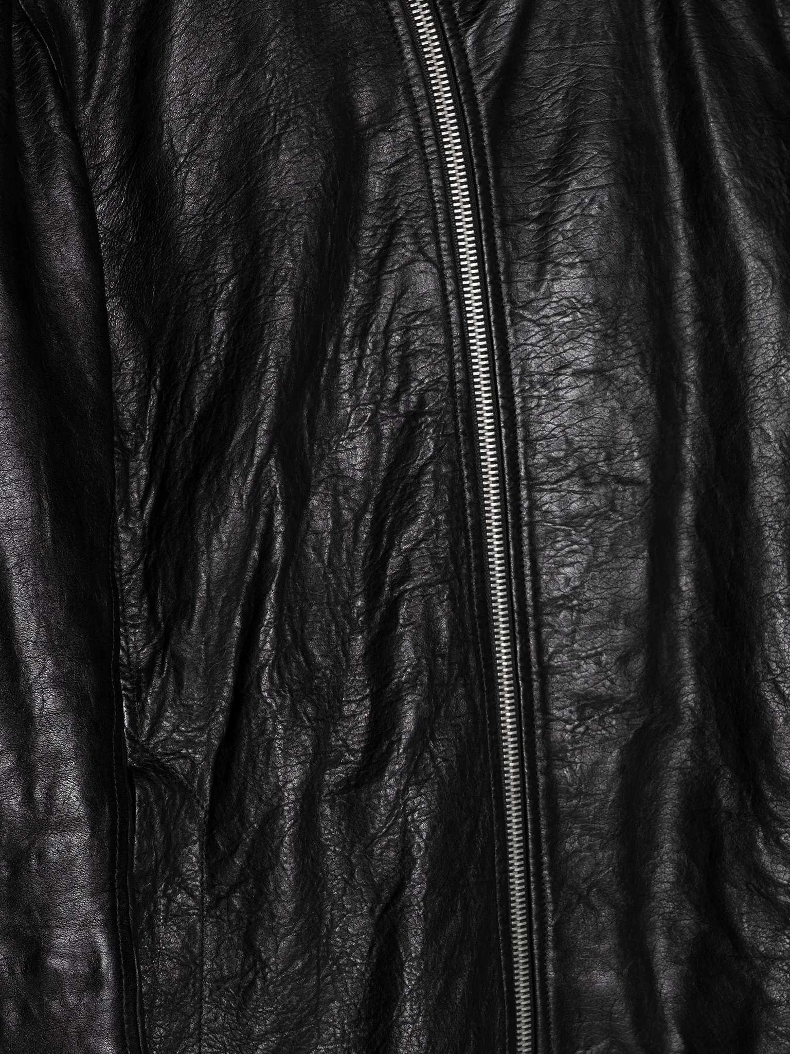 'Gleam' Leather Molino Jacket