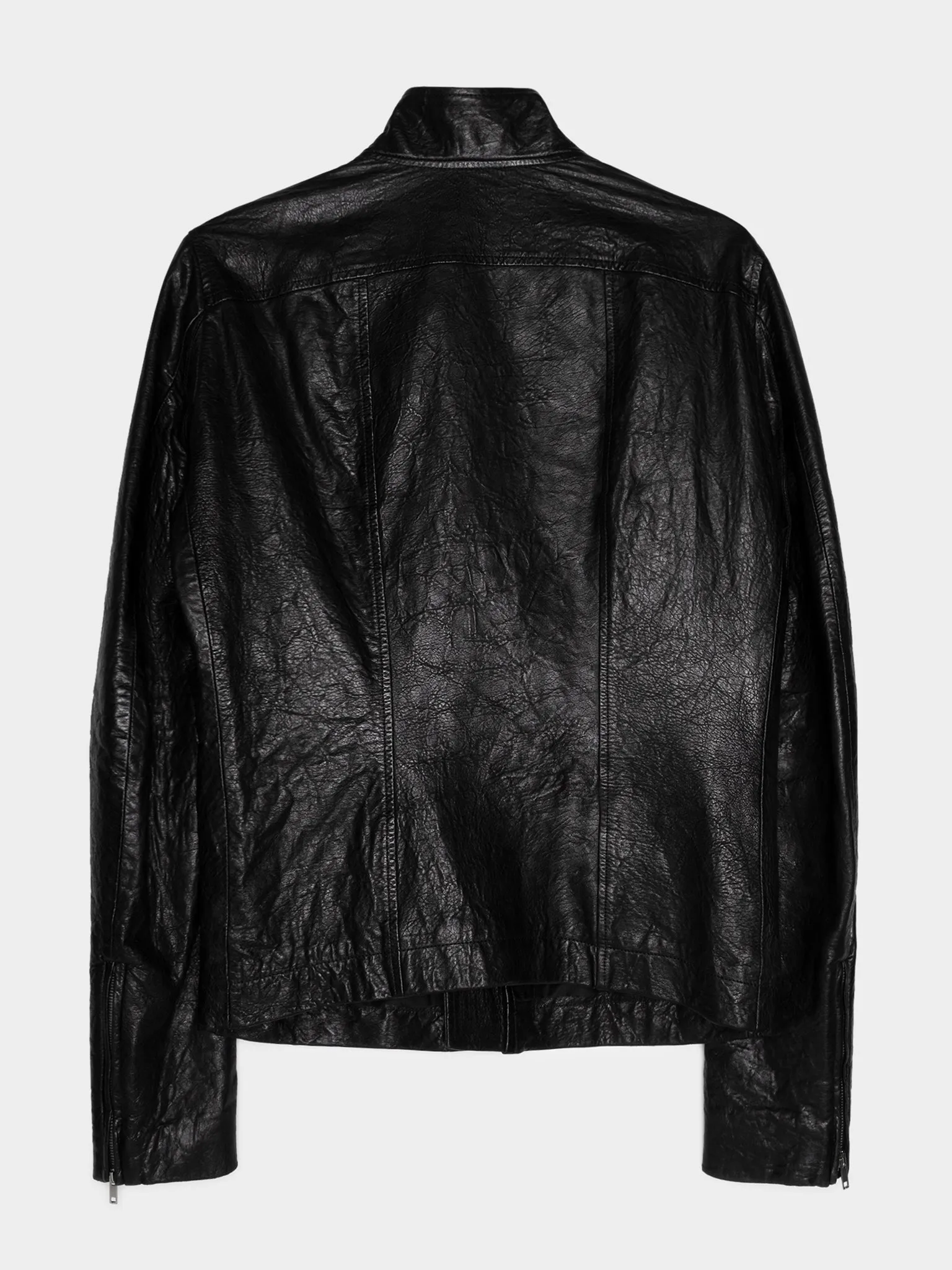 'Gleam' Leather Molino Jacket