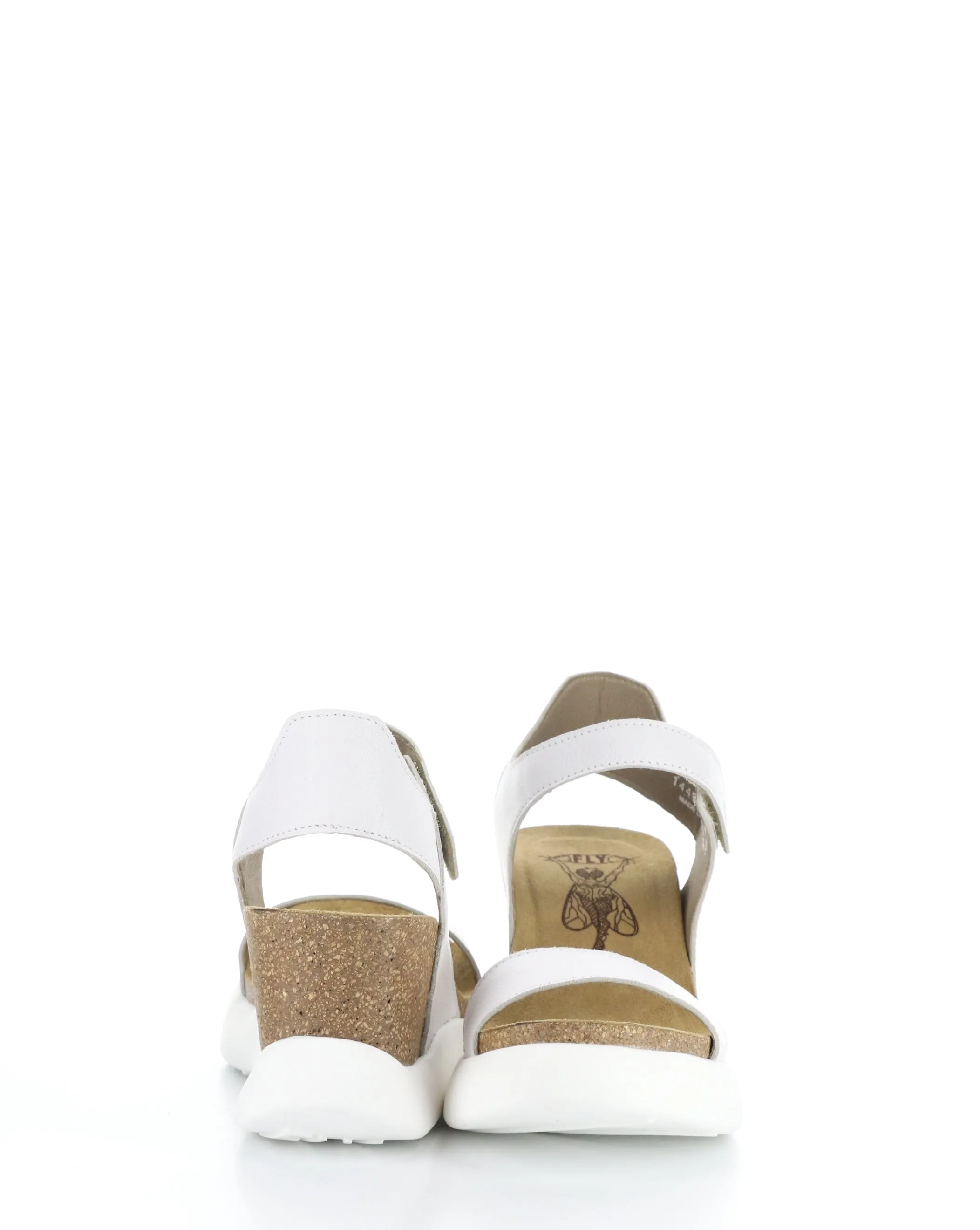 GOGO967FLY 004 WHITE Velcro Sandals