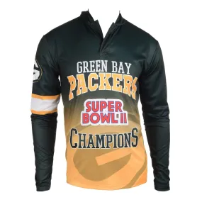 Green Bay Packers Super Bowl 2 Champions Commemorative Retro Hoody Tee