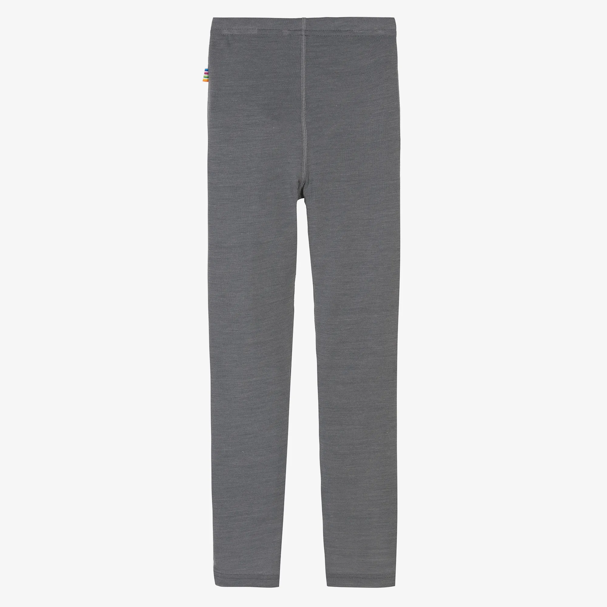 Grey Merino Wool & Silk Leggings 