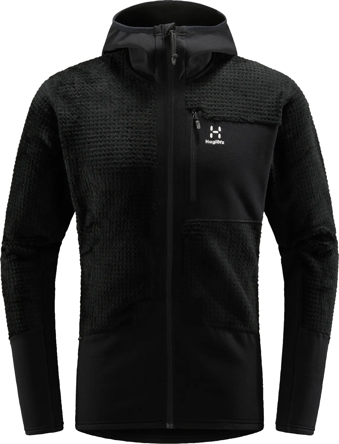 Haglöfs Men's ROC Spitz Mid Hood True Black | Buy Haglöfs Men's ROC Spitz Mid Hood True Black here | Outnorth