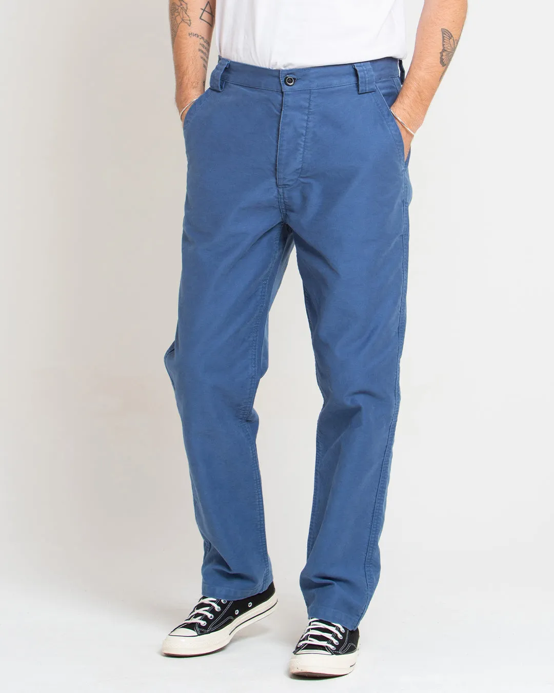 HANK WORK PANT - ENSIGN BLUE